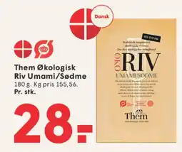 SPAR Them Økologisk Riv tilbud
