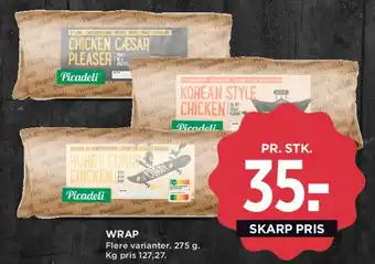 MENY Wrap tilbud