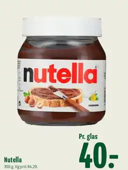 Min Købmand Nutella tilbud