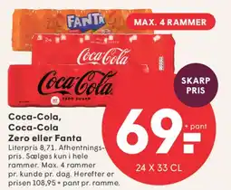 SPAR Coca-Cola, Coca-Cola Zero eller Fanta tilbud