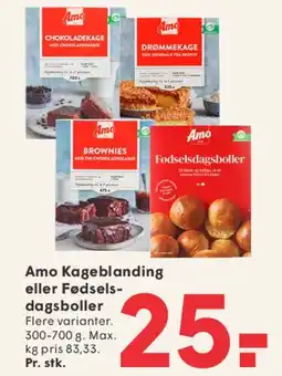 SPAR Amo Kageblanding eller Fødselsdagsboller tilbud