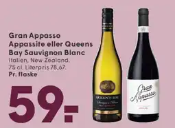 SPAR Gran Appasso / Queens Bay Sauvignon Blanc tilbud