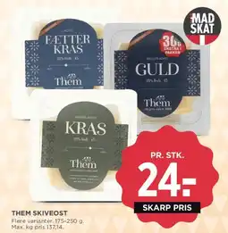 MENY Them skiveost tilbud