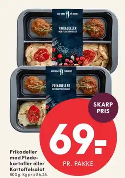 SPAR Frikadeller med Flødekartofler eller Kartoffelsalat tilbud