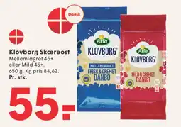 SPAR Klovborg Skæreost tilbud