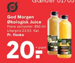 SPAR Good Morgen Økologisk Juice tilbud