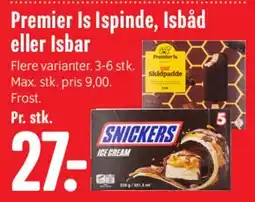 Min Købmand Premier Is (Ispinde / Isbåd / Isbar) tilbud