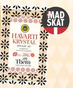 MENY Them Havarti Krystal tilbud