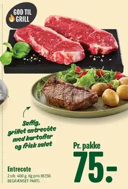 Min Købmand Entrecote tilbud