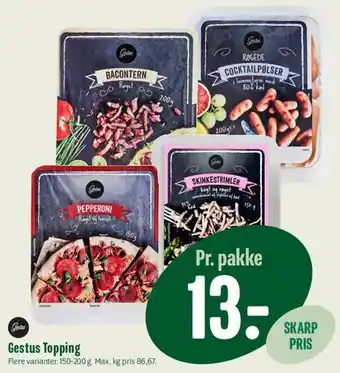 Min Købmand Gestus Topping tilbud