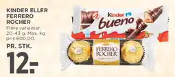 MENY Kinder eller Ferrero Rocher tilbud