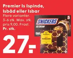 SPAR Premier Is (ispinde/isbar) tilbud