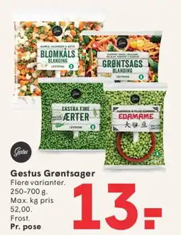 SPAR Gestus Grøntsager tilbud