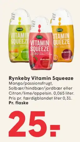 SPAR Rynkeby Vitamin Squeeze tilbud