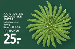 MENY Aarstiderne Økologiske Ærter tilbud