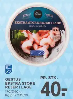 MENY Gestus Ekstra store rejer i lage tilbud