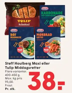 SPAR Steff Houlberg Maxi eller Tulip Middagsretter tilbud