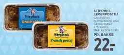 MENY Stryhns Leverpostej tilbud