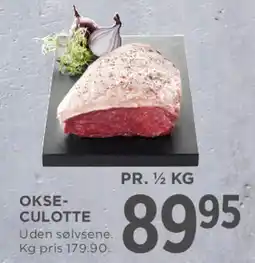 MENY Okse-culotte tilbud
