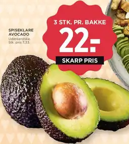 MENY Spiseklare avocado tilbud