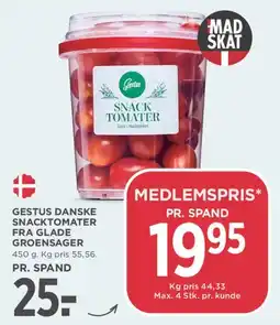 MENY Gestus danske snacktomater tilbud