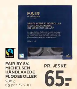 MENY Håndlavede flødeboller tilbud