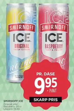 MENY Smirnoff Ice tilbud