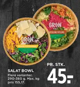 MENY Salat Bowl tilbud