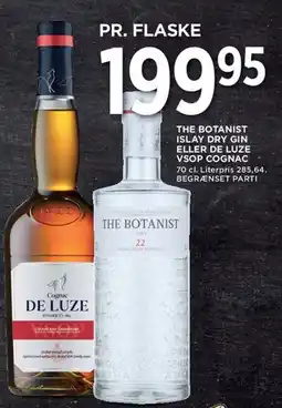 MENY The Botanist Islay Dry Gin / De Luze VSOP Cognac tilbud