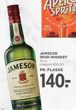 MENY Jameson Irish Whiskey tilbud