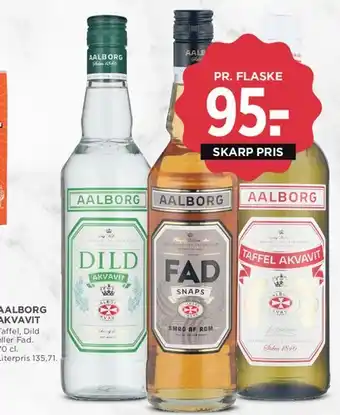 MENY Aalborg Akvavit tilbud