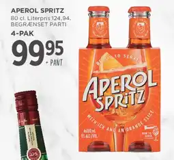 MENY Aperol Spritz (4-pak) tilbud