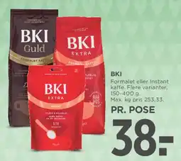 MENY BKI kaffe tilbud