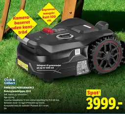 Lidl PARKSIDE PERFORMANCE Robotplæneklipper 20 V tilbud