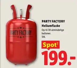 Lidl PARTY FACTORY Heliumflaske tilbud