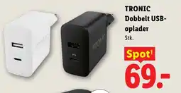 Lidl TRONIC Dobbelt USB- oplader tilbud