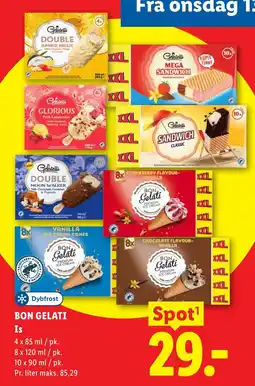 Lidl BON GELATI Is tilbud