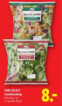 Lidl CHEF SELECT Salatblanding tilbud