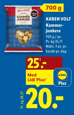 Lidl KAREN VOLF Kammer- junkere tilbud