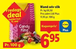 Lidl Bland selv-slik tilbud