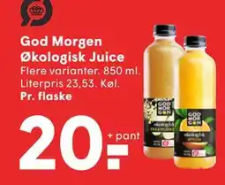 SPAR God Morgen Økologisk Juice tilbud