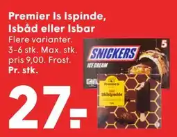 SPAR Premier Is Ispinde, Isbåd eller Isbar tilbud