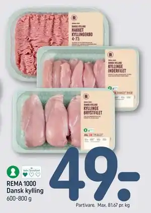 REMA 1000 Dansk kylling