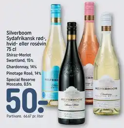 REMA 1000 Silverboom Sydafrikansk rød-, hvid- eller rosévin 75 cl tilbud