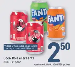 REMA 1000 Coca-Cola eller Fanta tilbud