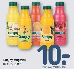 REMA 1000 Sunjoy frugtdrik tilbud