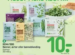 REMA 1000 REMA 1000 Bønner, ærter eller bønneblanding tilbud