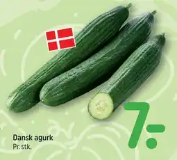 REMA 1000 Dansk agurk tilbud