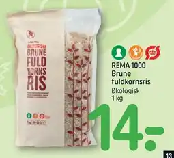 REMA 1000 REMA 1000 Brune fuldkornsris tilbud