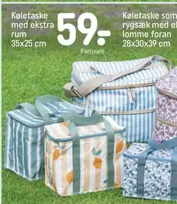 REMA 1000 Køletaske med ekstra rum 35x25 cm tilbud